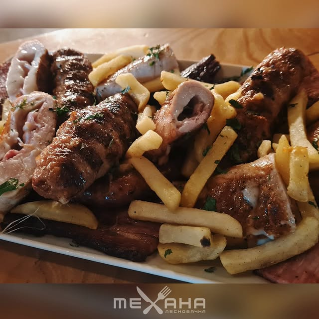 Punjena Česalica i Uštipci